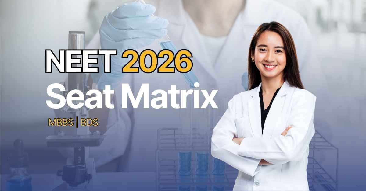 NEET UG 2026 Seat Matrix