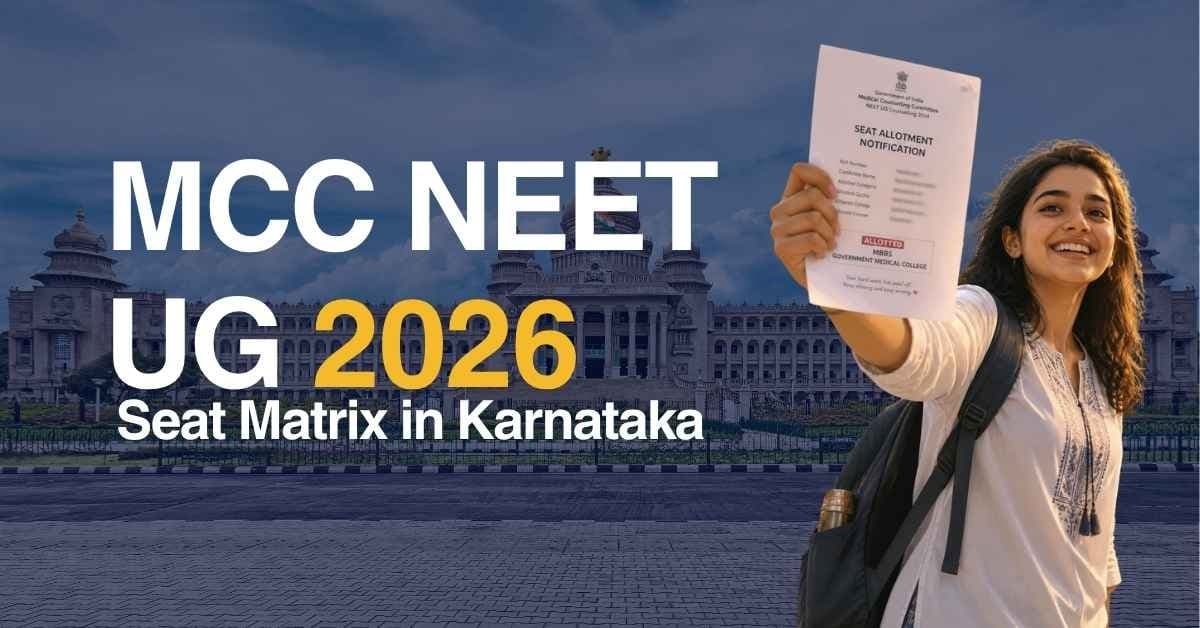 MCC NEET UG 2026 Seat Matrix in Karnataka